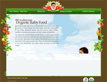 Tablet Screenshot of bellababyfoods.com